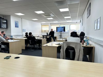 SALFS Training classroom-based learning environment with students